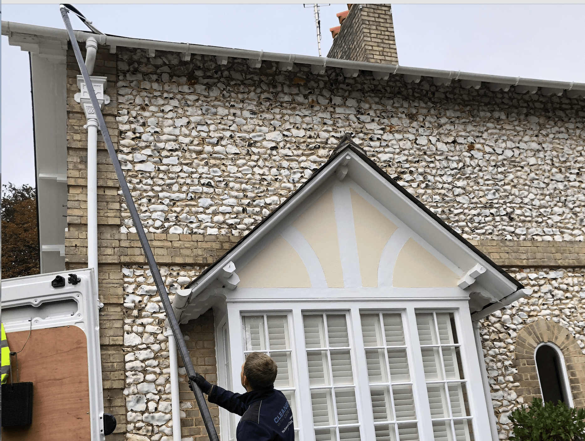 Professional gutter cleaning tools and equipment used by The Roof Moss Cleaners in Walton-on-Thames